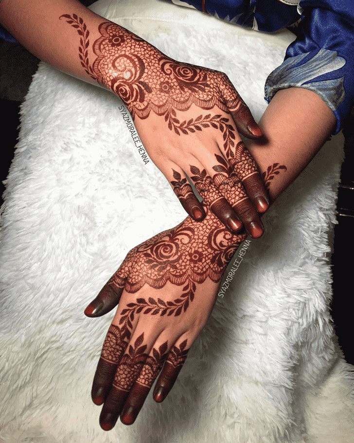 Shapely Guwahati Henna Design