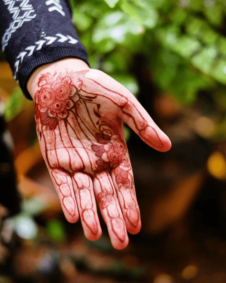 Awesome Halloween Henna Design