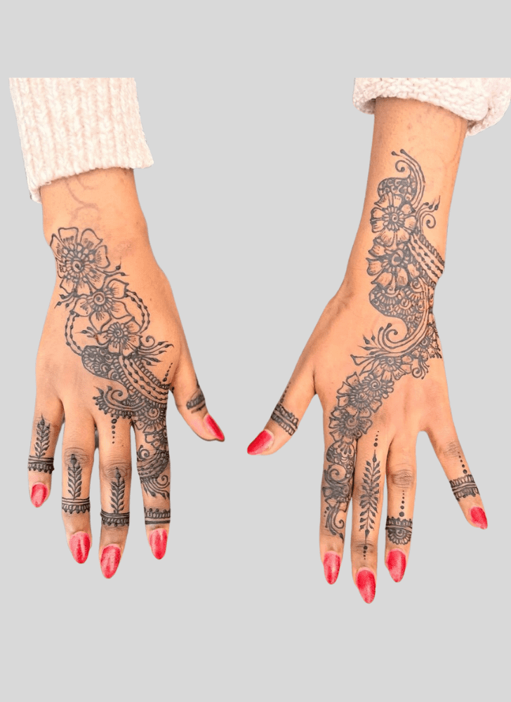 Resplendent Hamburg Henna Design