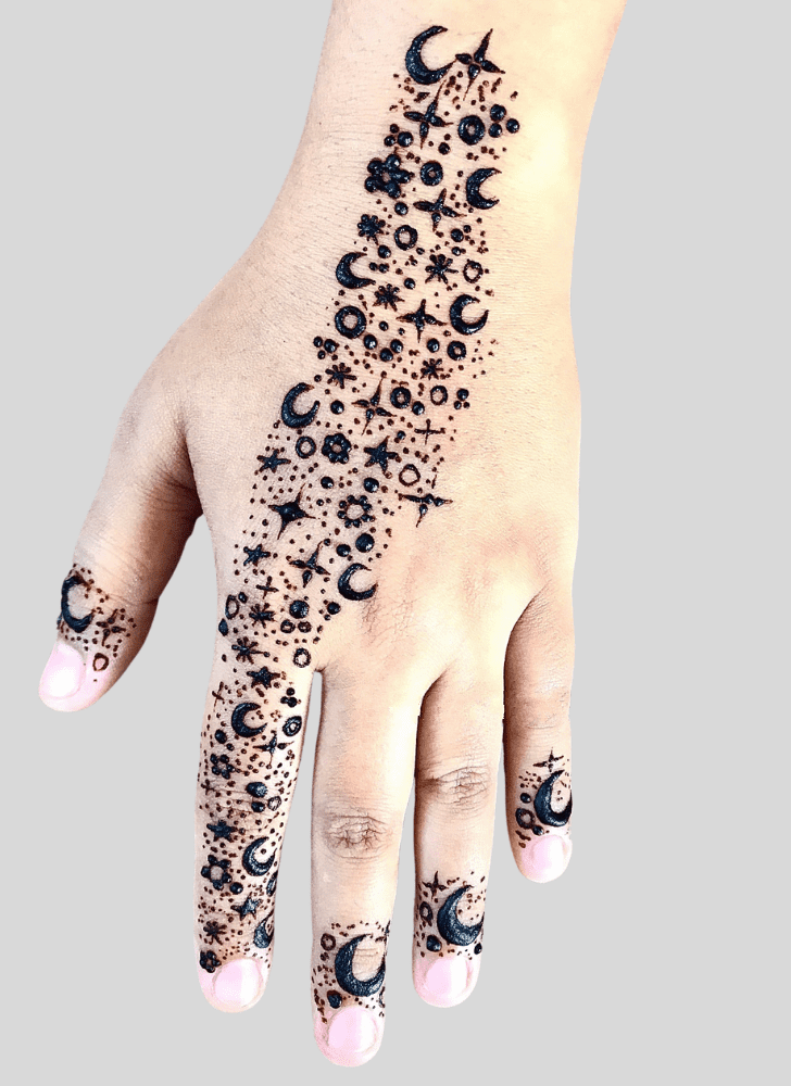 Excellent Hand Finger Mehndi Design