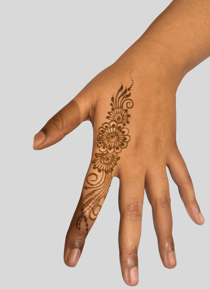 Wonderful Hand Finger Mehndi Design