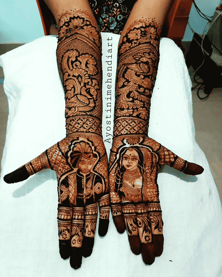 Beauteous Hand Henna Design