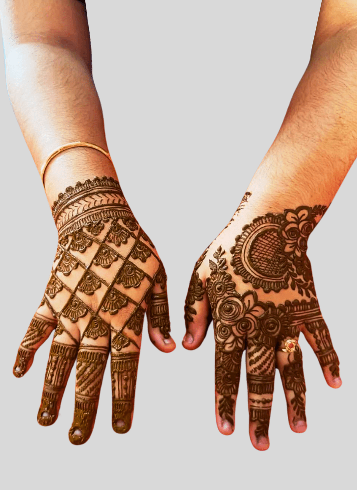 Adorable Hard Henna Design