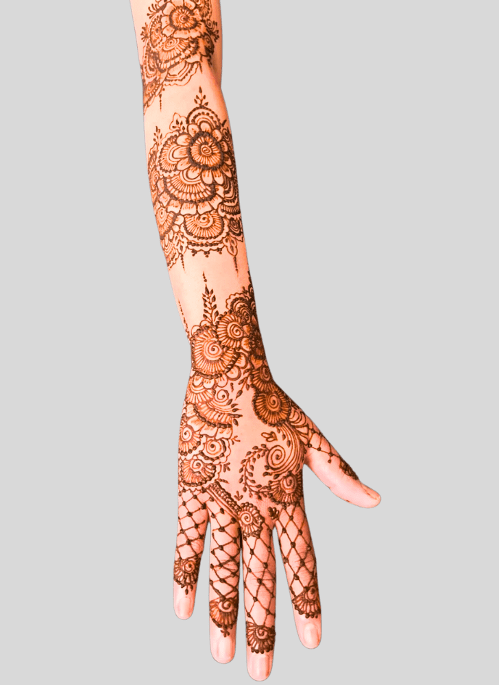 Appealing Hard Henna Design