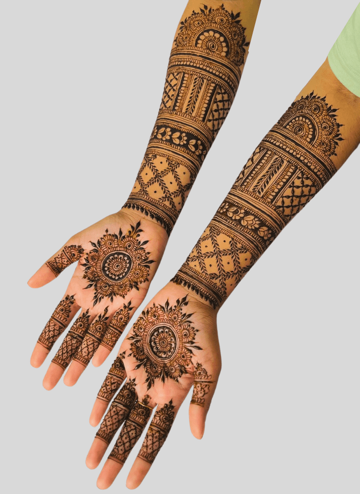 Fetching Hard Henna Design