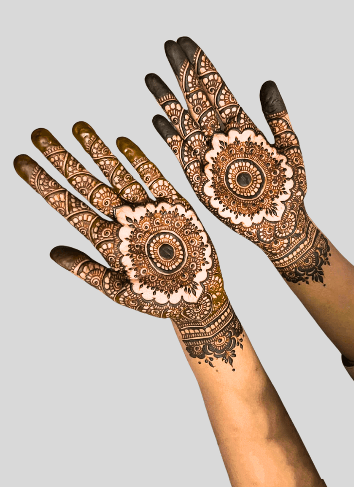 Fine Hard Henna Design