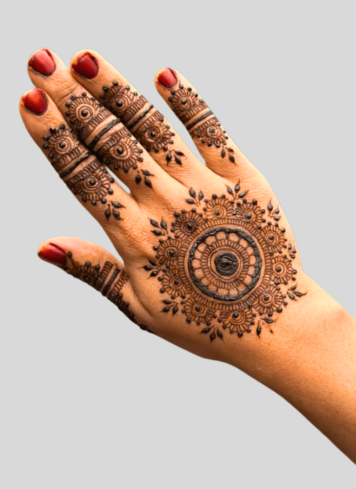 Grand Hard Henna Design