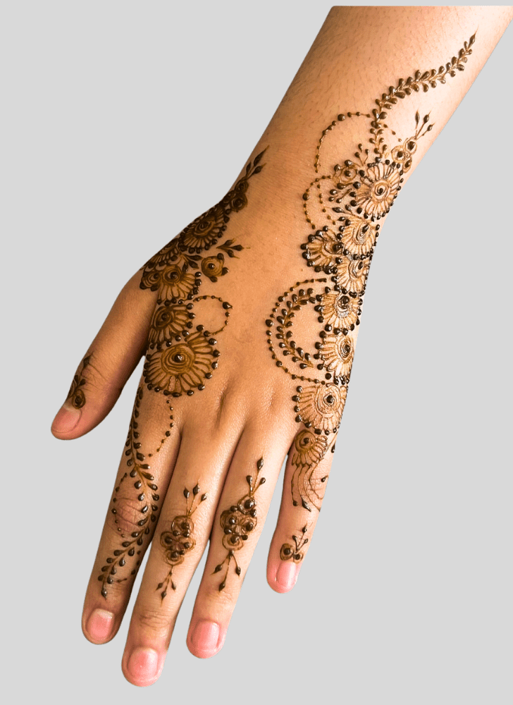 Ideal Hard Henna Design