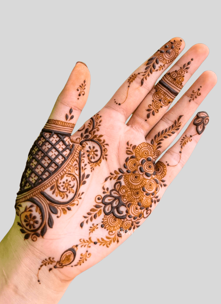 Marvelous Hard Henna Design