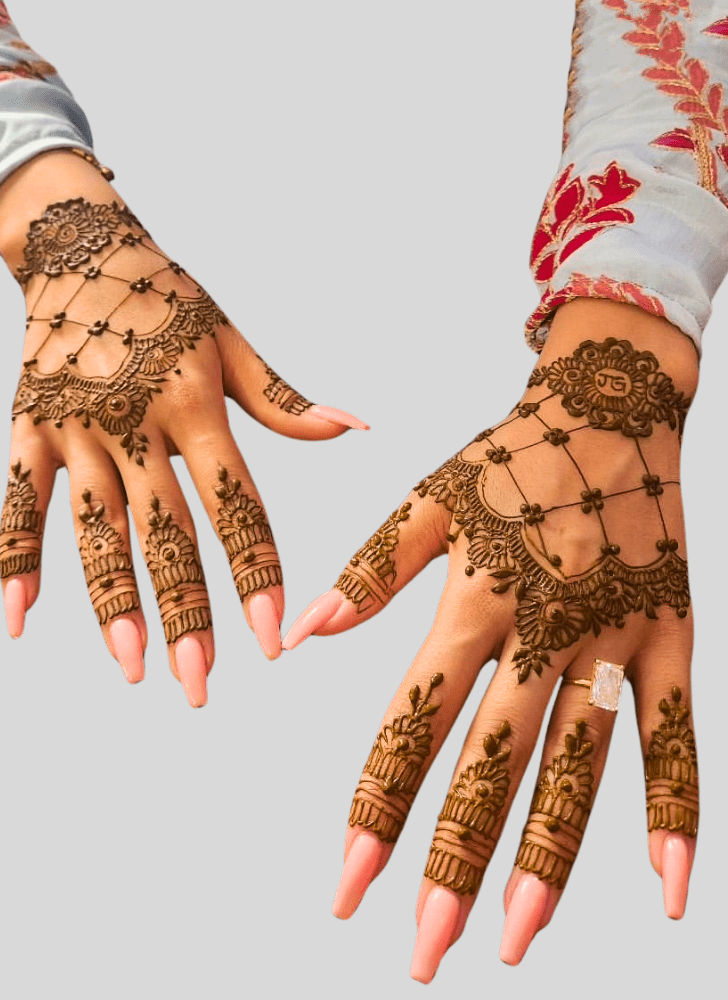 Shapely Hard Henna Design