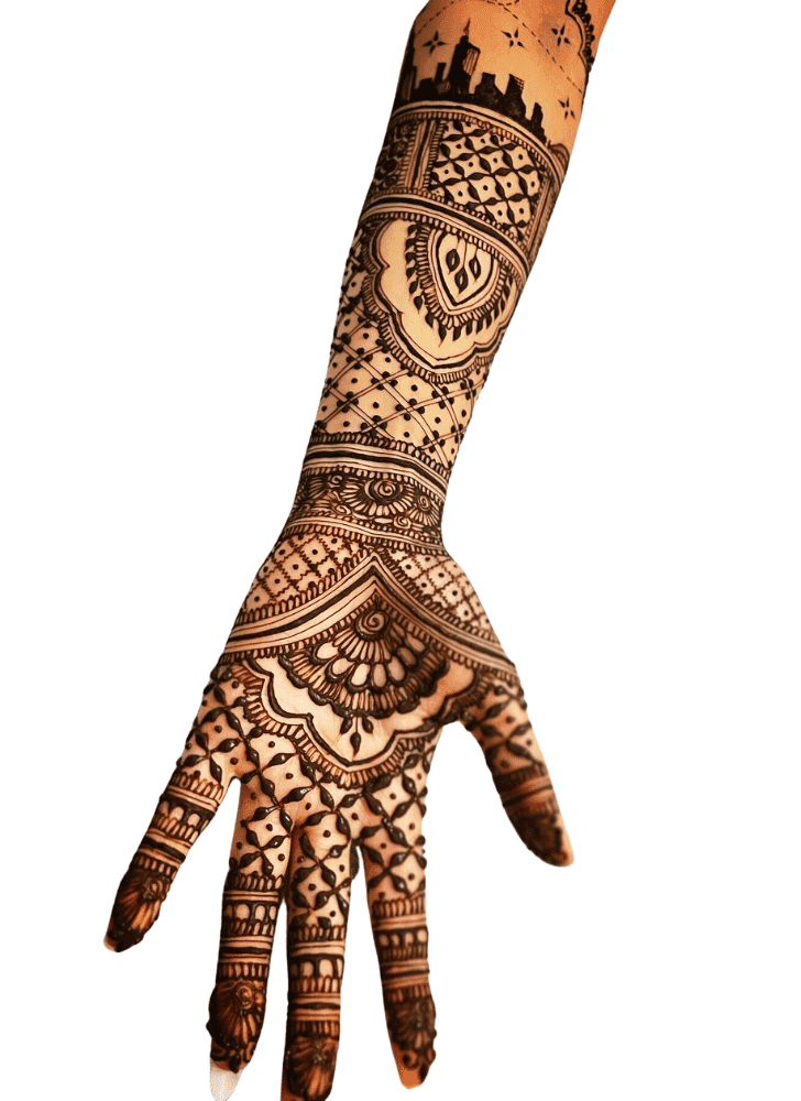 Good Looking Hariyali Teej 2023 Henna Design