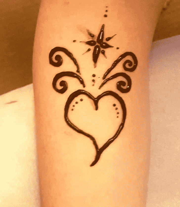 Arm Harry Potter Henna Design