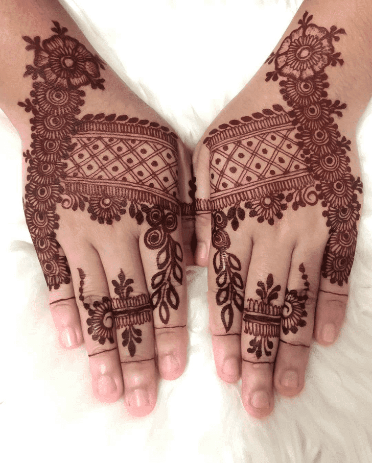 Lovely Heena Mehndi Design