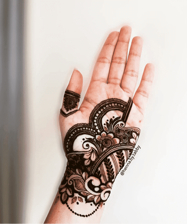 Wonderful Heena Mehndi Design