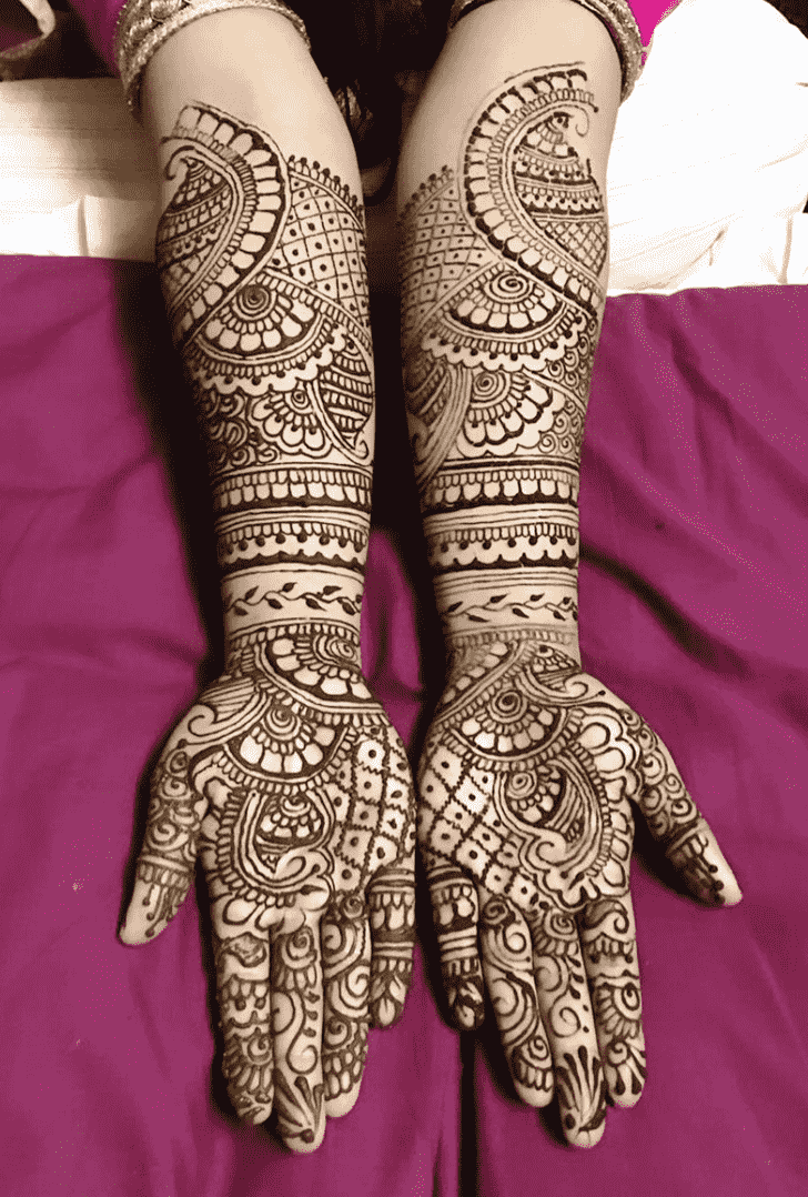 Wonderful Helsinki Mehndi Design