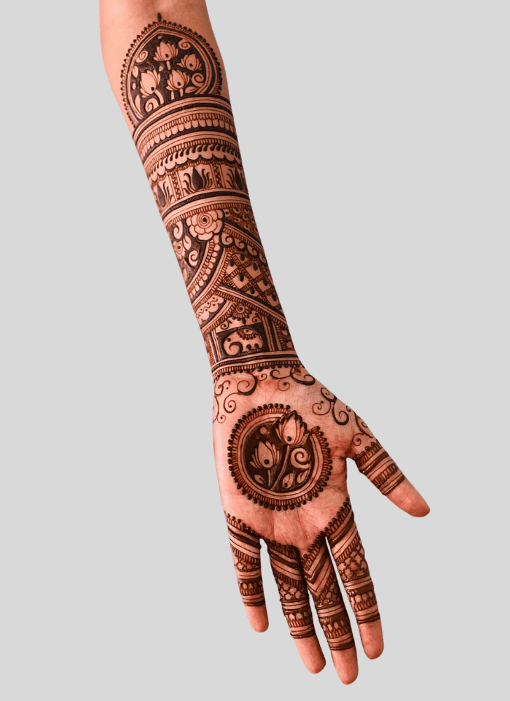 Admirable Holiday Mehndi Design