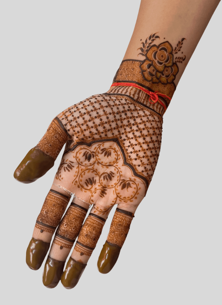 Appealing Holiday Henna Design