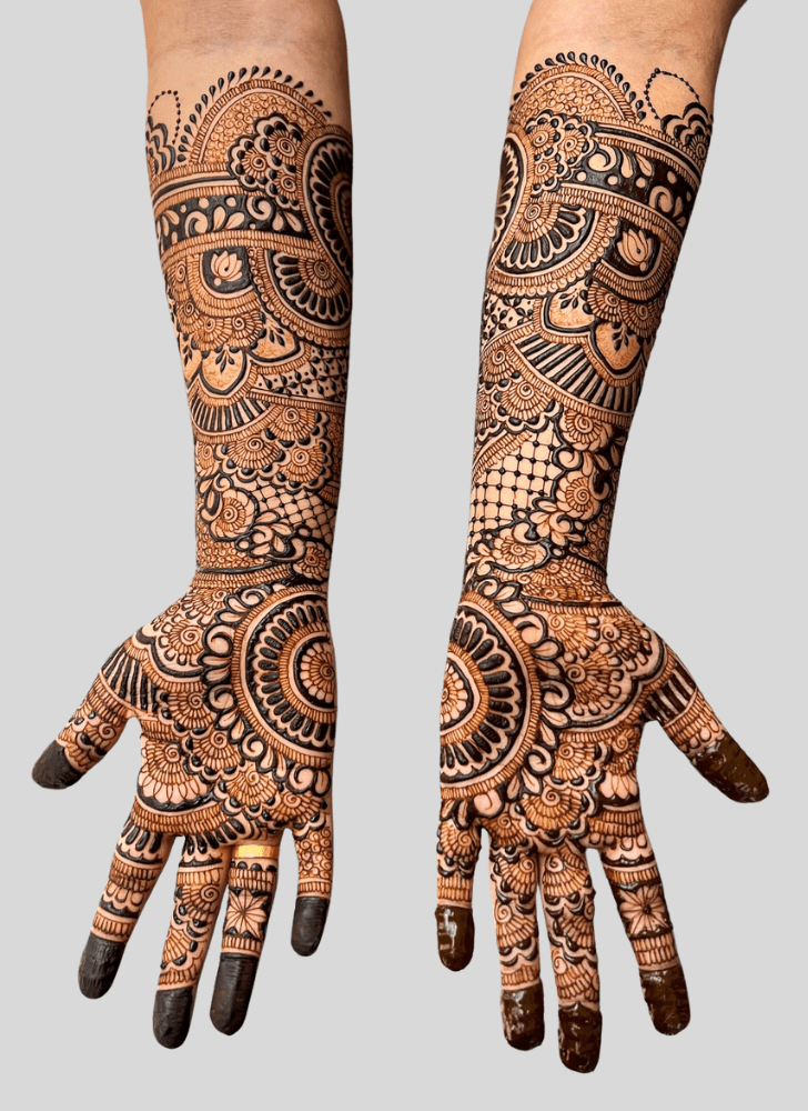 Beauteous Holiday Henna Design