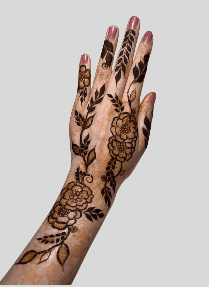 Grand Holiday Henna Design