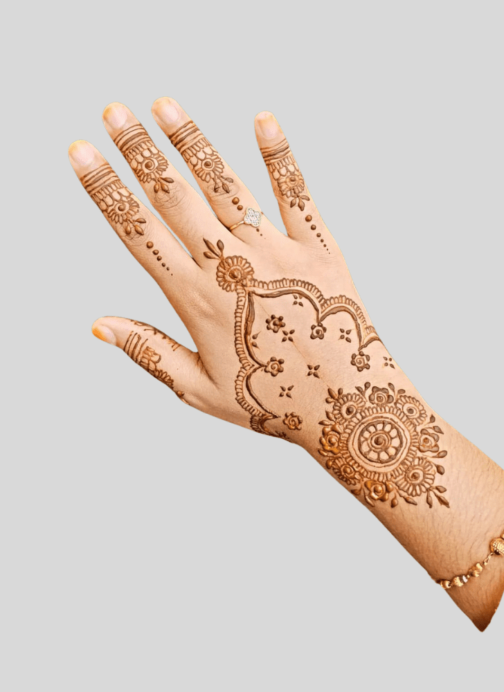 Marvelous Holiday Henna Design