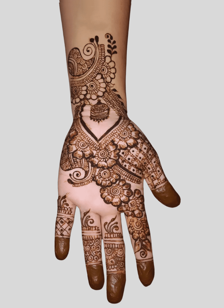 Splendid Holiday Henna Design