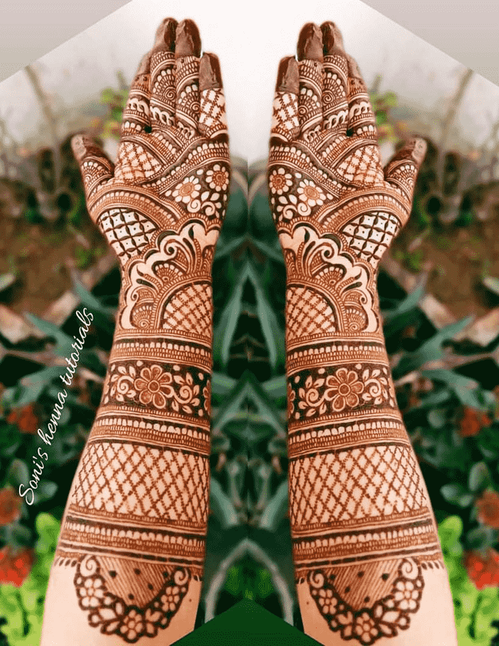 Shapely Illinois Henna Design