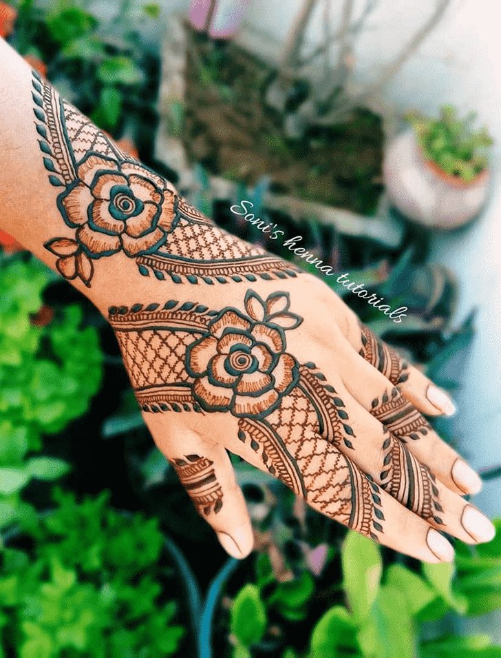 Splendid Illinois Henna Design