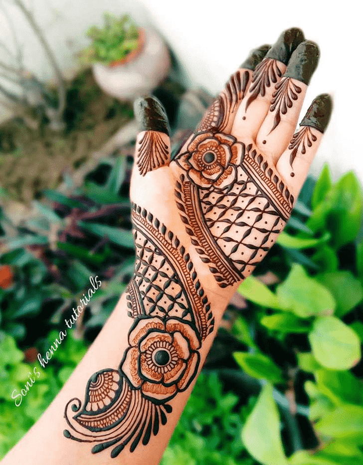 Stunning Illinois Henna Design