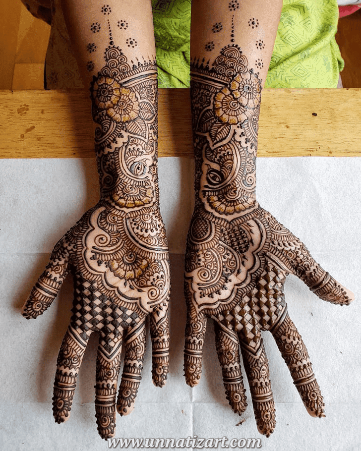Ravishing Independence Day Henna Design