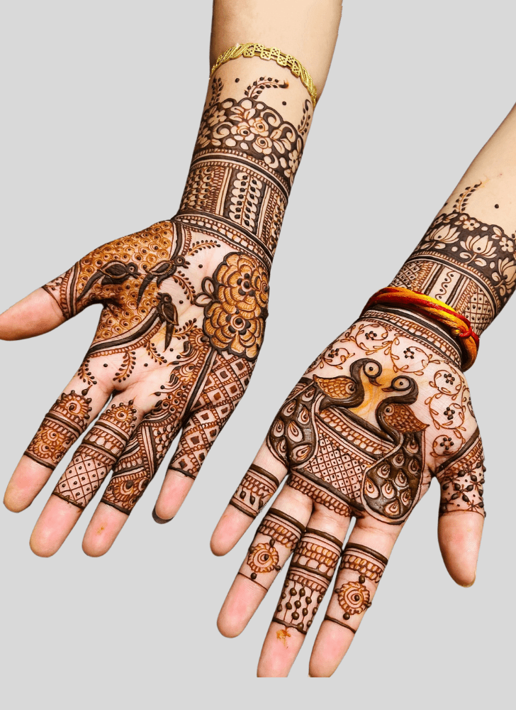 Elegant Innovative Henna Design