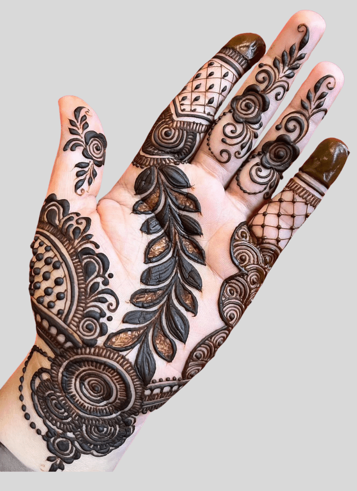 Graceful Innovative Henna Design