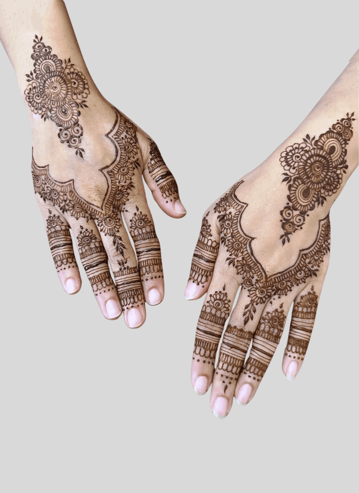 Stunning Innovative Henna Design