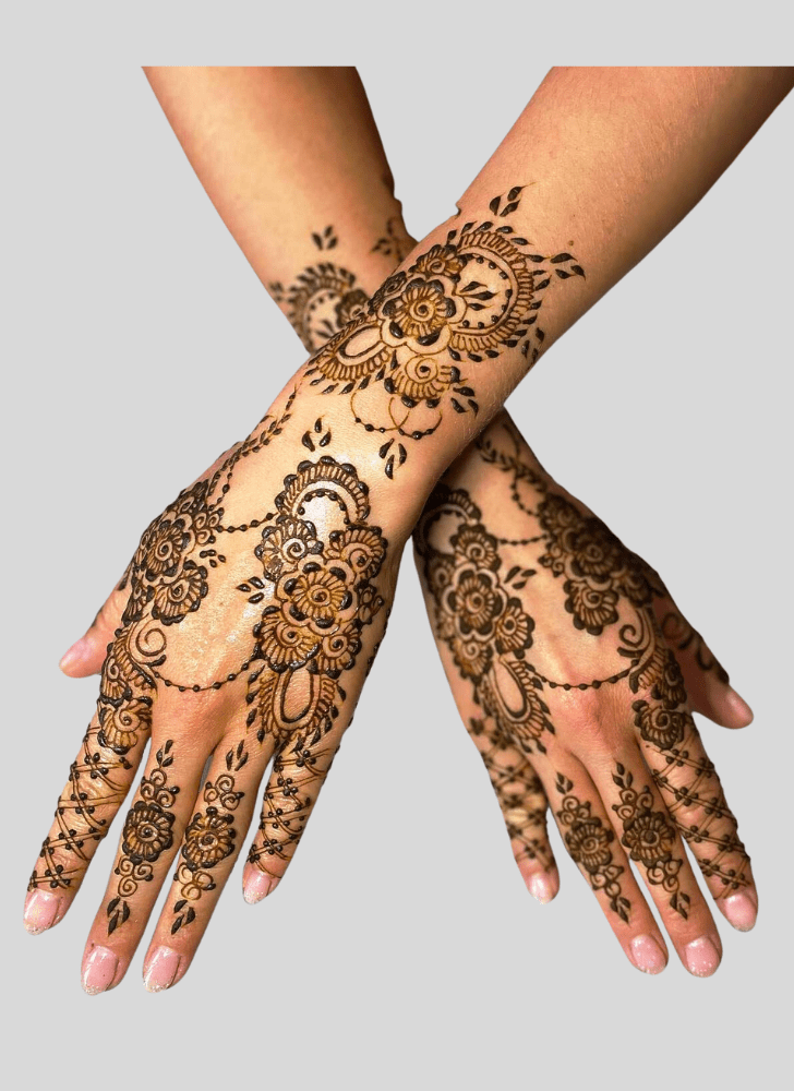 Enthralling Interesting Henna Design