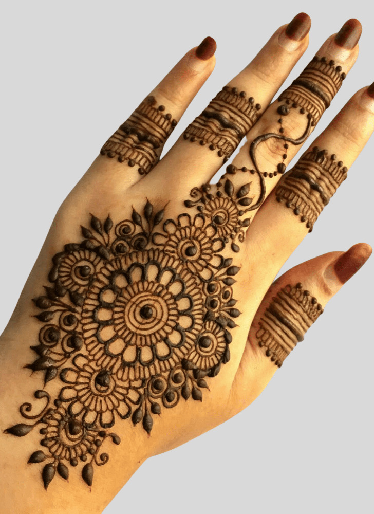 Fetching Interesting Henna Design