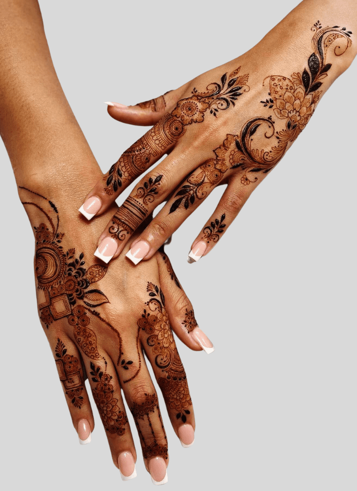 Gorgeous Interesting Henna Design