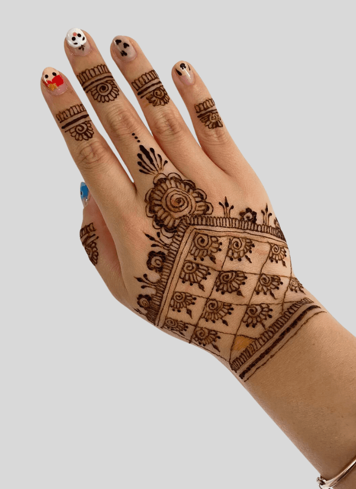 Lovely Interesting Mehndi Design