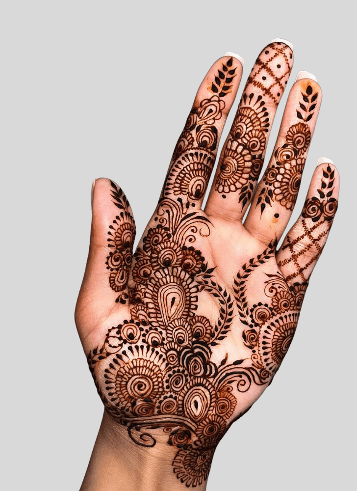 Nice Interesting Henna Design