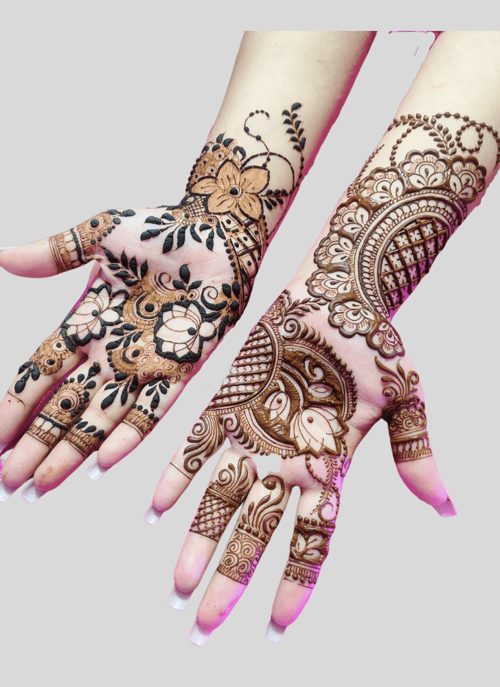 Radiant Interesting Henna Design