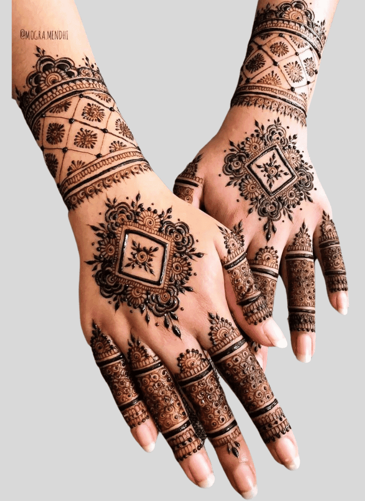 Ravishing Interesting Henna Design