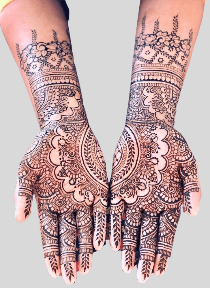 Slightly Interesting Henna Design