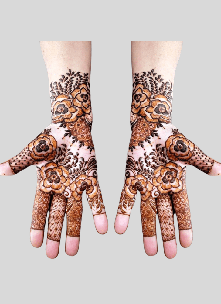 Superb Interesting Henna Design