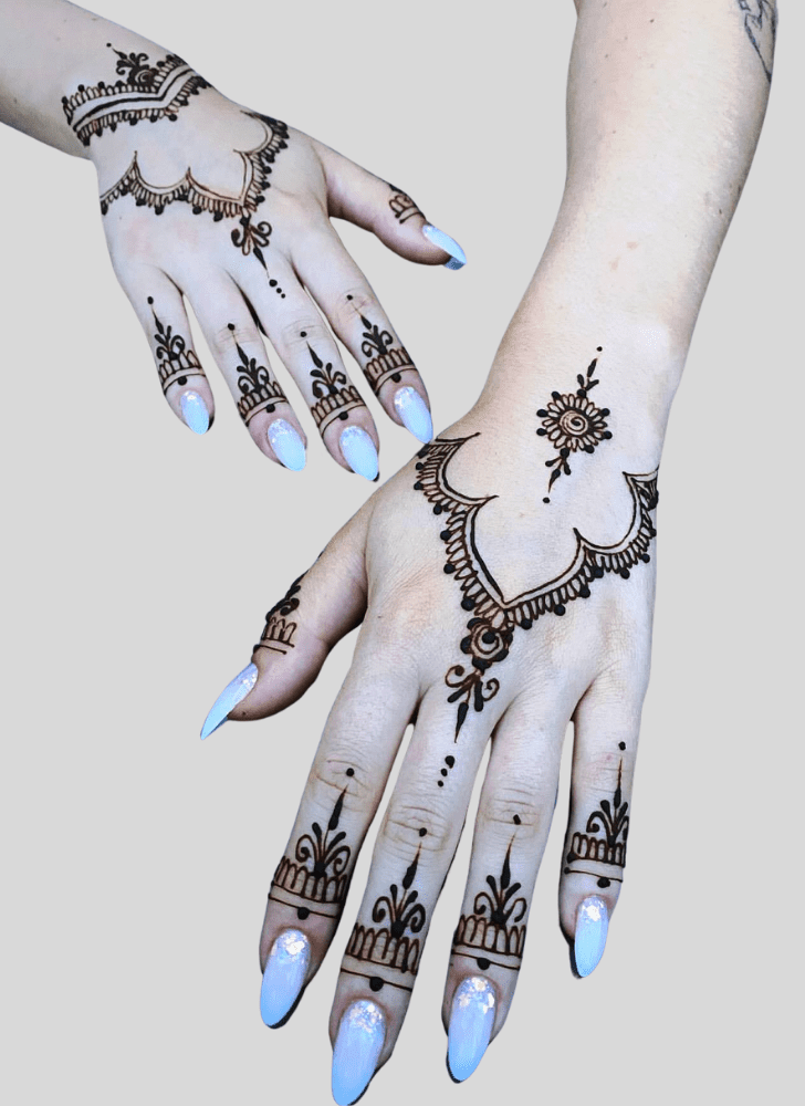 Amazing Intricate Henna Design