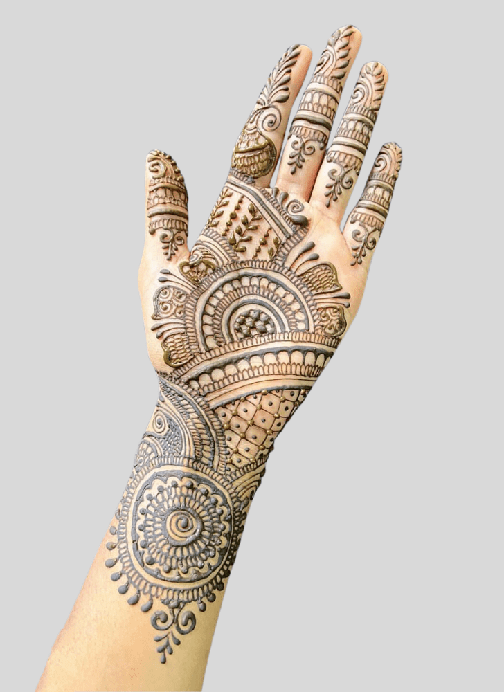 Excellent Intricate Henna Design