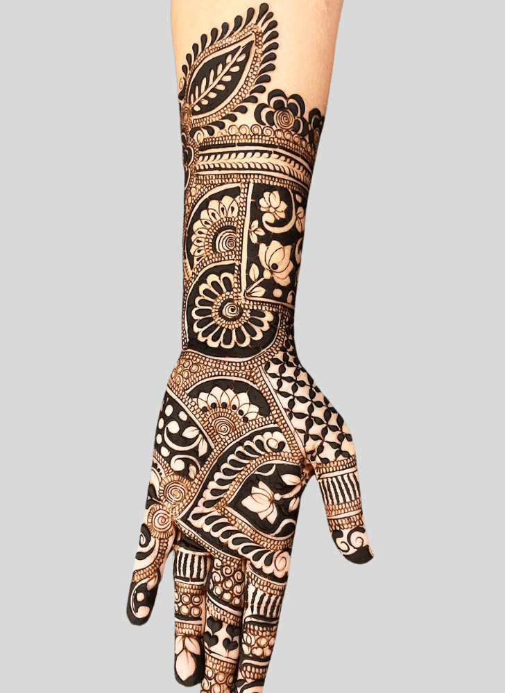 Fair Intricate Henna Design