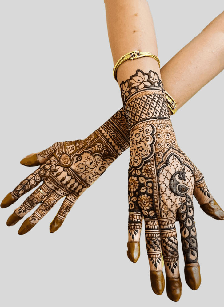 Graceful Intricate Henna Design