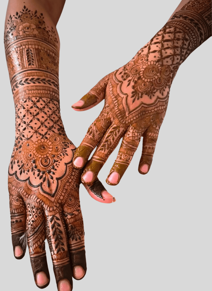 Lovely Intricate Mehndi Design