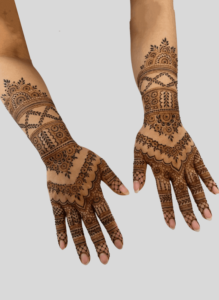 Magnificent Intricate Henna Design