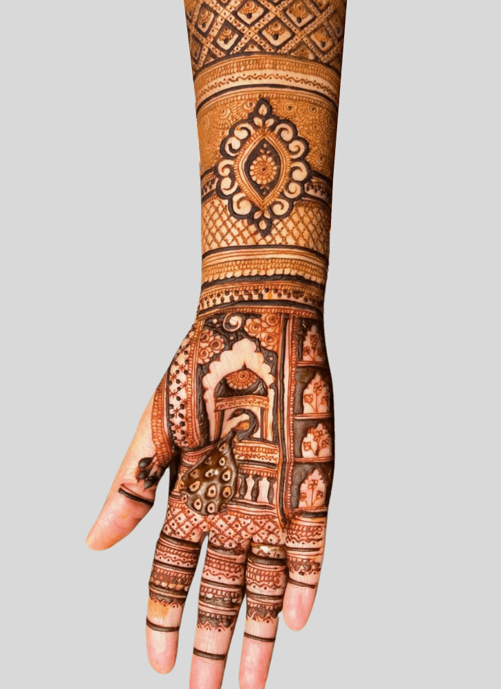 Mesmeric Intricate Henna Design