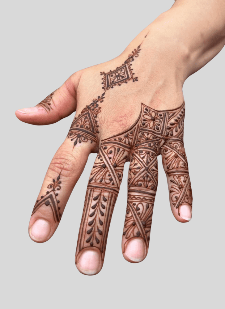 Nice Intricate Henna Design