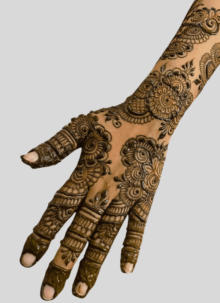 Radiant Intricate Henna Design